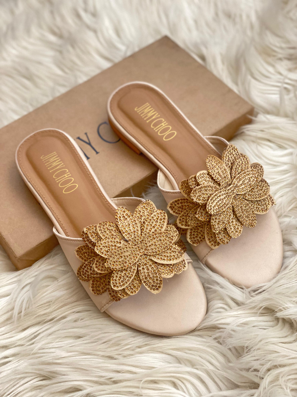 Jimmy Choo Flower Sandals