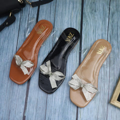 Zara Bow Transparent Sandals