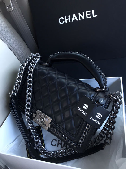 Chanel Caviar Boy Bag