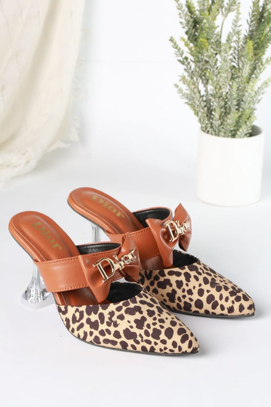 Christian Dior Leopard Print Heel