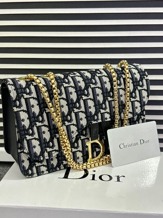 Dior Canvas Crafted Crossbody