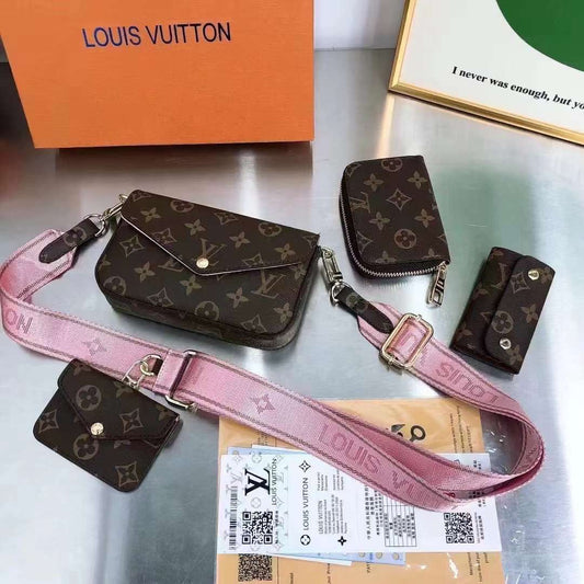 Louis Vuitton 4 Pc Crossbody