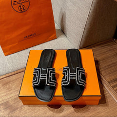 Hermes Diamond Oran Sandal