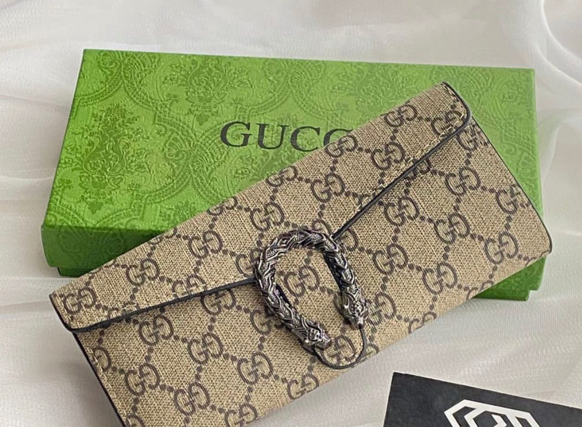 Premium Quality Gucci GG Dionysus Clutch Long Wallet