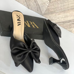 Zara Big Bow heel