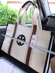 Tory Burch Brown Strappy Tote