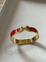 Hermes Gold Bangle