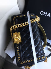 Chanel Caviar Boy Bag