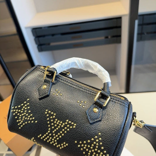 Louis Vuitton Nano New Black Leather Bag