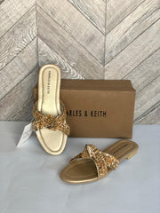 Charles & Keith Shinny Sandals