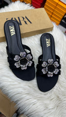 Zara Flowers Sandals