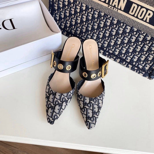 Christian Dior Crossover Mules