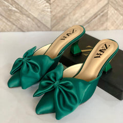 Zara Big Bow heel