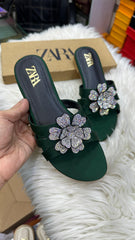 Zara Flowers Sandals