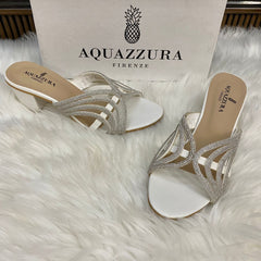 Aquazzura Shiny Block Heel