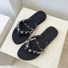 Baby Stone Embelished Sia Sandals