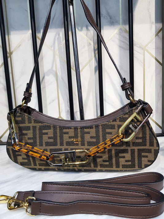 FENDI O'Lock Swing Shoulder Bag