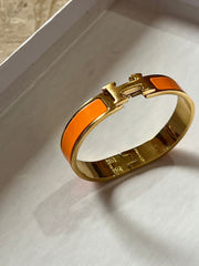 Hermes Gold Bangle