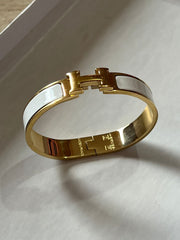 Hermes Gold Bangle