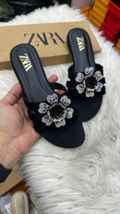 Zara Flowers Sandals