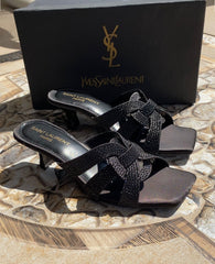 YSL SPARKLE HEEL