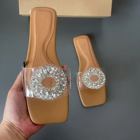 Diamontee sandals