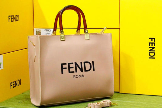 Fendi Leather Tote