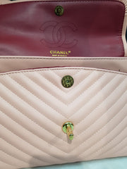 Chanel Chevron Classic Flap Bag