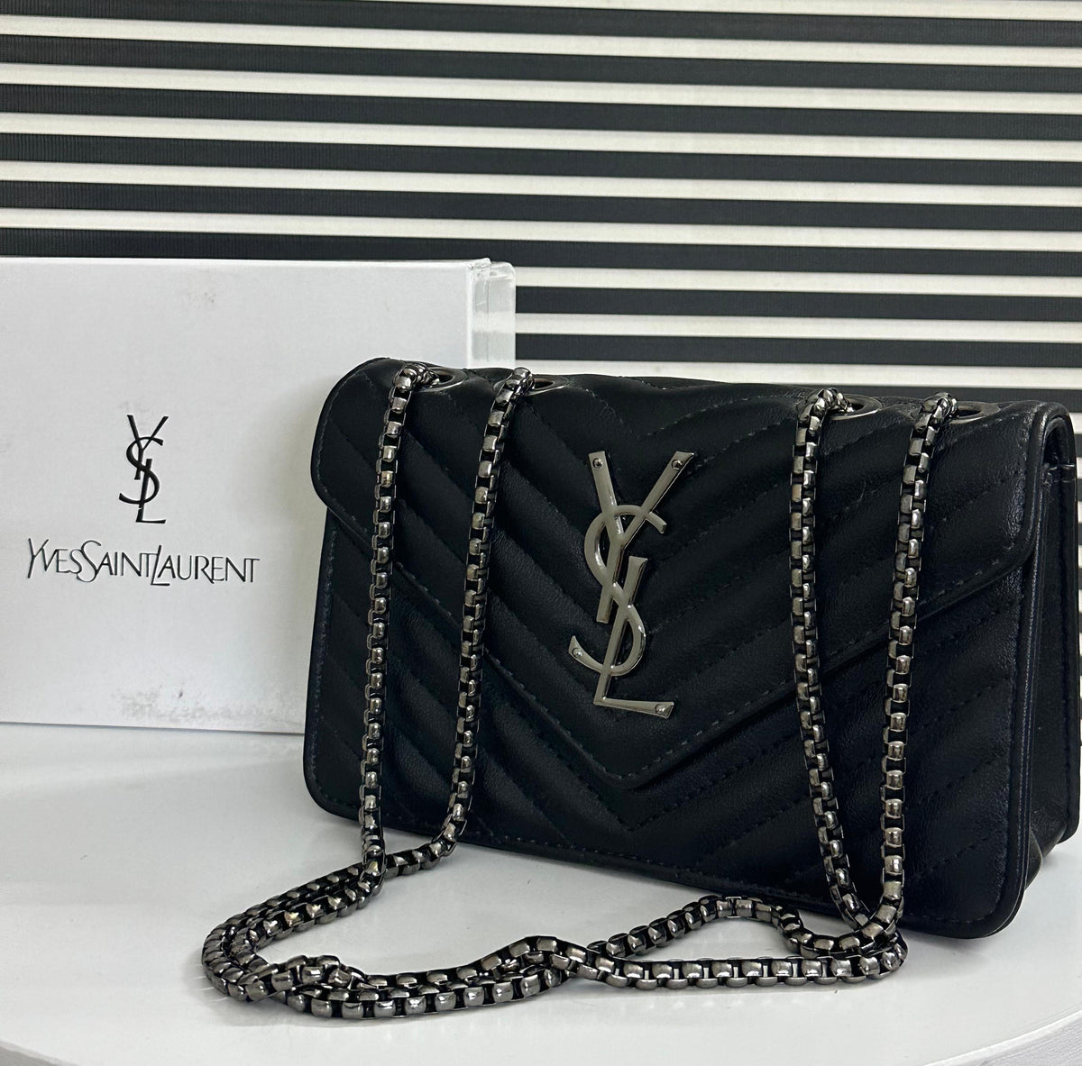 Ysl black side bag sale