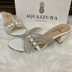 Aquazzura Shiny Block Heel