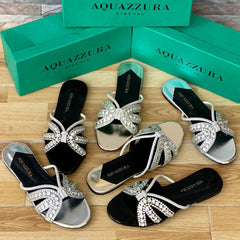 Aquazarra Embroided Flats