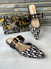 Christian Dior Crossover Mules