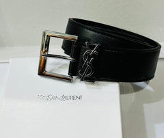 Sainr Laurent Logo Crafted Belt