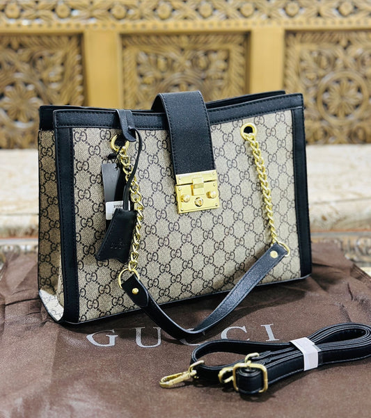 Gucci Large Padlock Tote