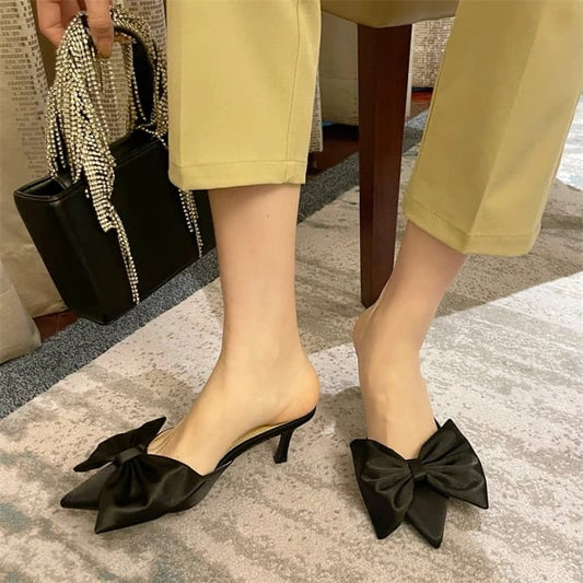 Zara Big Bow heel