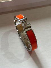 Hermes Silver Bangle