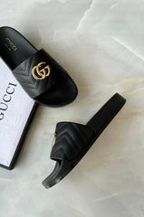 Gucci Leather Slide