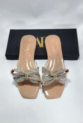 bow Slippers ZARA Brand