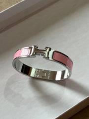 Hermes Silver Bangle