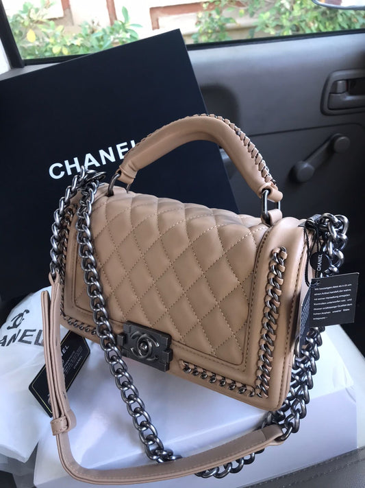 Chanel Caviar Boy Bag