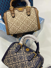 Tory Burch Mini Logo Duffle Bag