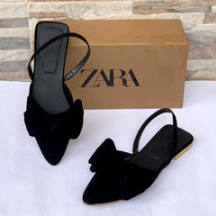 Zara Seude Mules