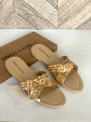 Charles & Keith Shinny Sandals