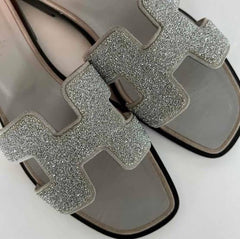 Hermes Diamond Crafted Sandal