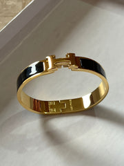 Hermes Gold Bangle