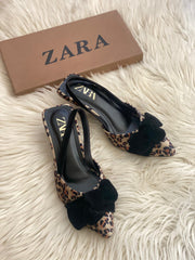 Zara Cheetah Print Heel