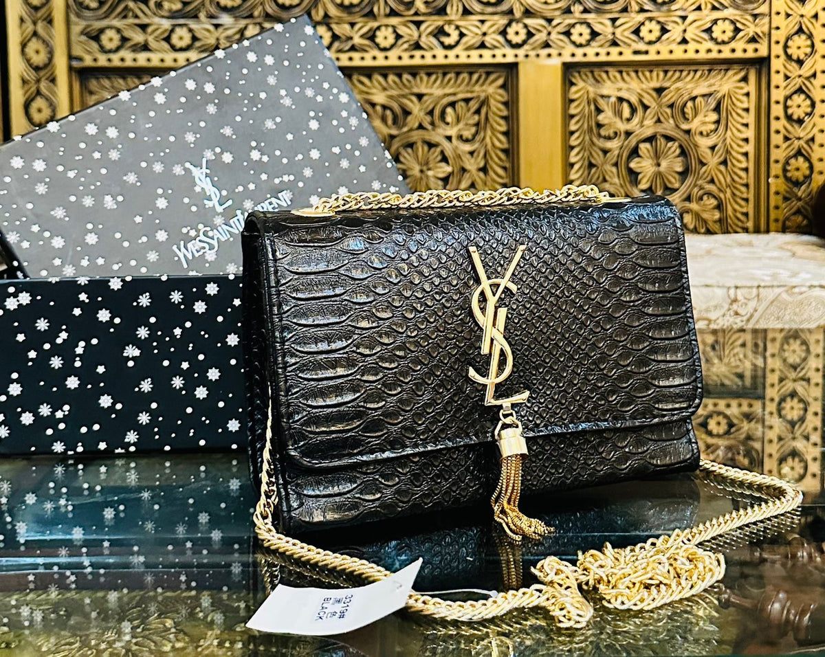 Saint Laurent Snake Crossbody