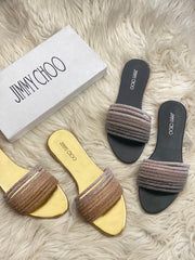 Jimmy Choo Three Toned Sandals