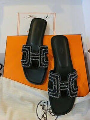 Hermes Diamond Oran Sandal