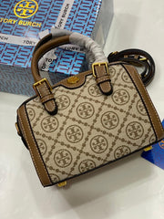 Tory Burch Mini Logo Duffle Bag